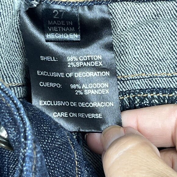 Touch by Alyssa Milano Dark Blue Boot Cut Jeans - Picture 8 of 12